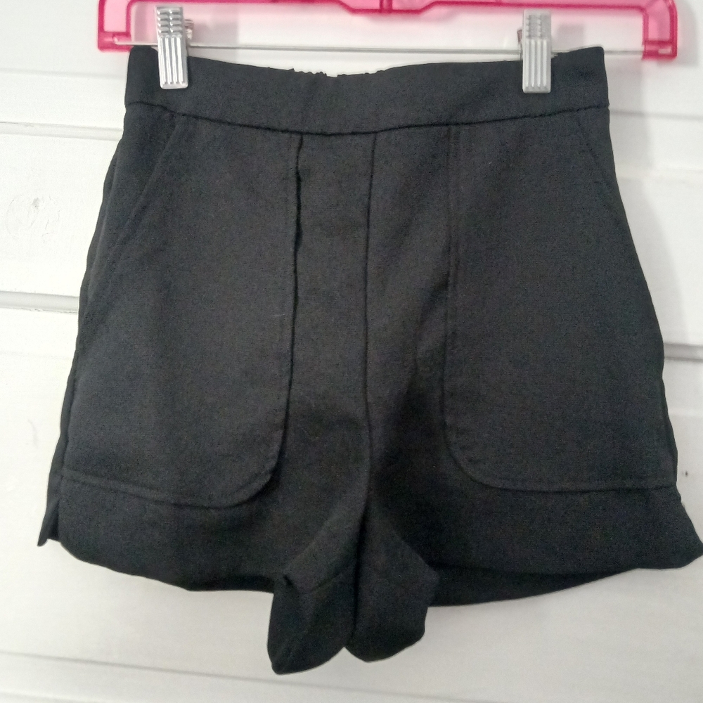 Wilfred Black High Waisted Shorts